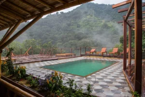 Siembra hotel in Minca - swimming pool