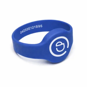 Standard Silicone Wristband - Blue (PN)